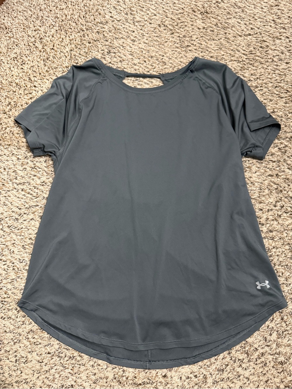 Under Armour Women's Charcoal Short Sleeve Performance Tee